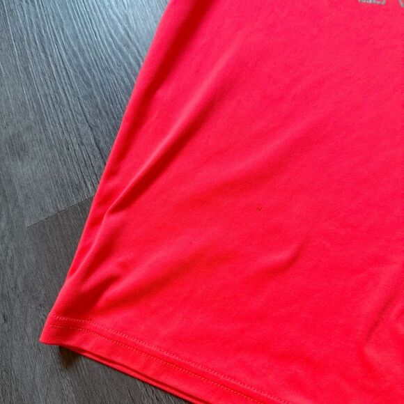 Under Armour Neon Orange Camo Shirt Youth Medium Loose Fit - Picture 6 of 9